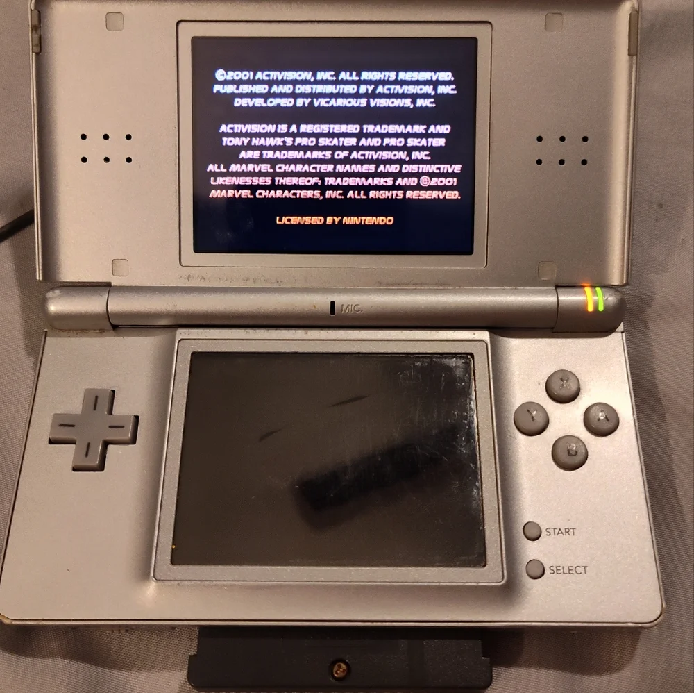 Vintage Nintendo DS Lite with Charger!